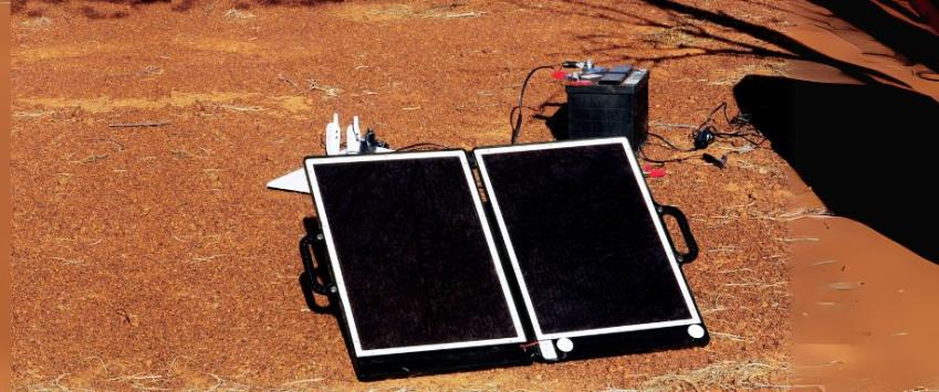 ¿Cómo funciona un panel solar portátil?