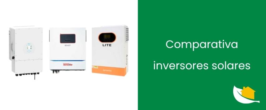 Comparativa inversores solares