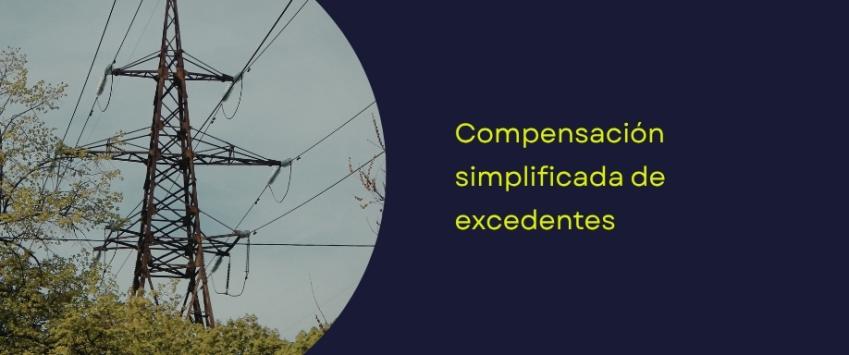 Compensación simplificada de excedentes