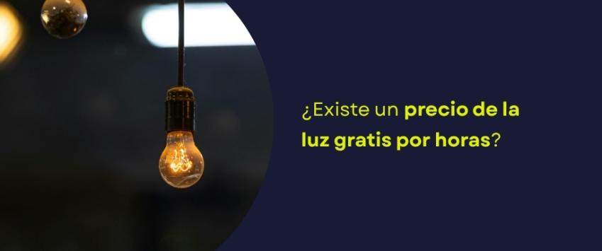 ¿Existe un precio de la luz gratis por horas?