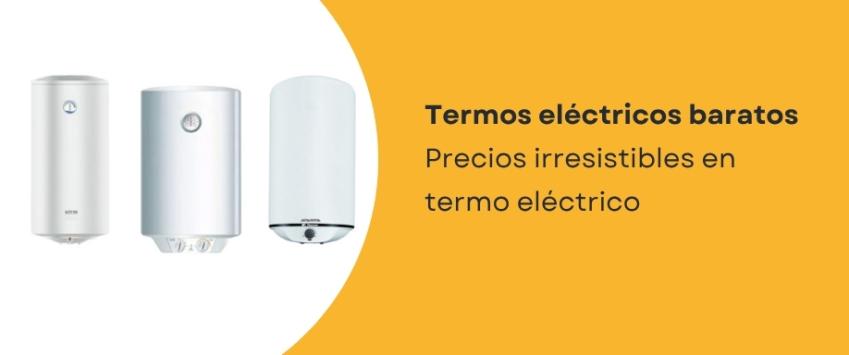 Termos eléctricos baratos en AutoSolar