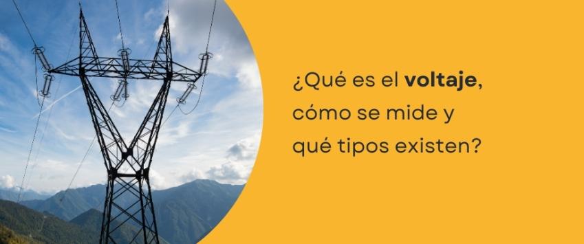 ¿Qué es el voltaje?