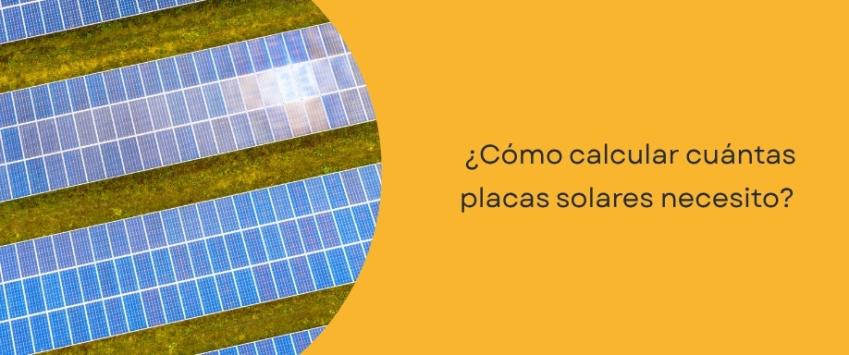 Cálculo de placas solares para casa