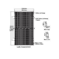 Panel Solar 515W Bifacial con Doble Vidrio Tipo N DMEGC Solar