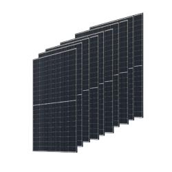 Pack 10 Unidades Paneles Solares Bifaciales 535W Ja Solar TOPCon N-Type Silver Frame