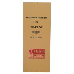 Panel Solar Flexible 100W 12V