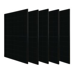 Pack 5 Unidades Paneles Solares Bifaciales 450W Full Black N-Type MEPV ULTRA Eurener