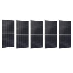Pack 5 Unidades Paneles Solares 605W Bifaciales Ja Solar TOPCon N-Type