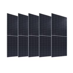Pack 5 Unidades Placas Solares 600W Bifaciales Ja Solar TOPCon N-Type