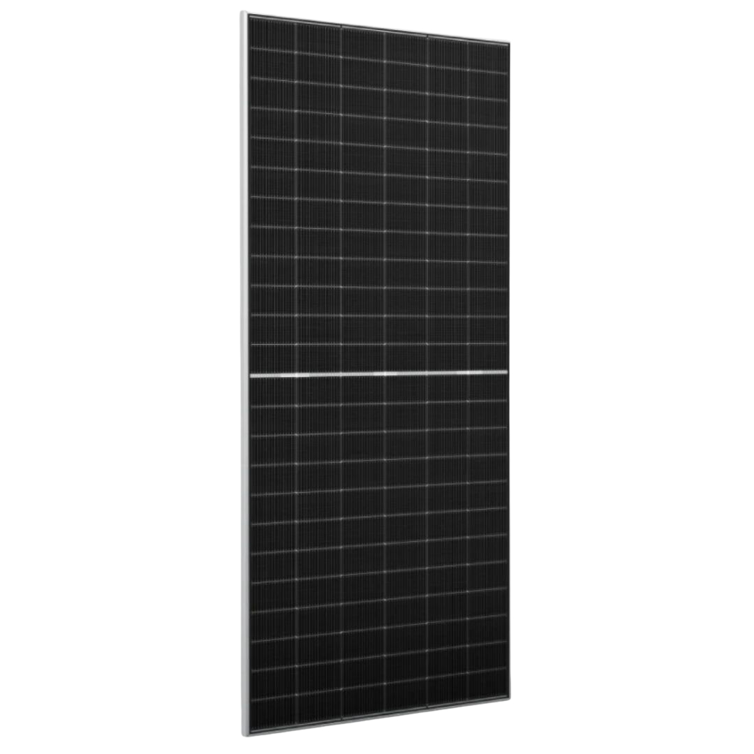 Panel Solar Bifacial 590W Risen N-Type TOPCon Silver Frame