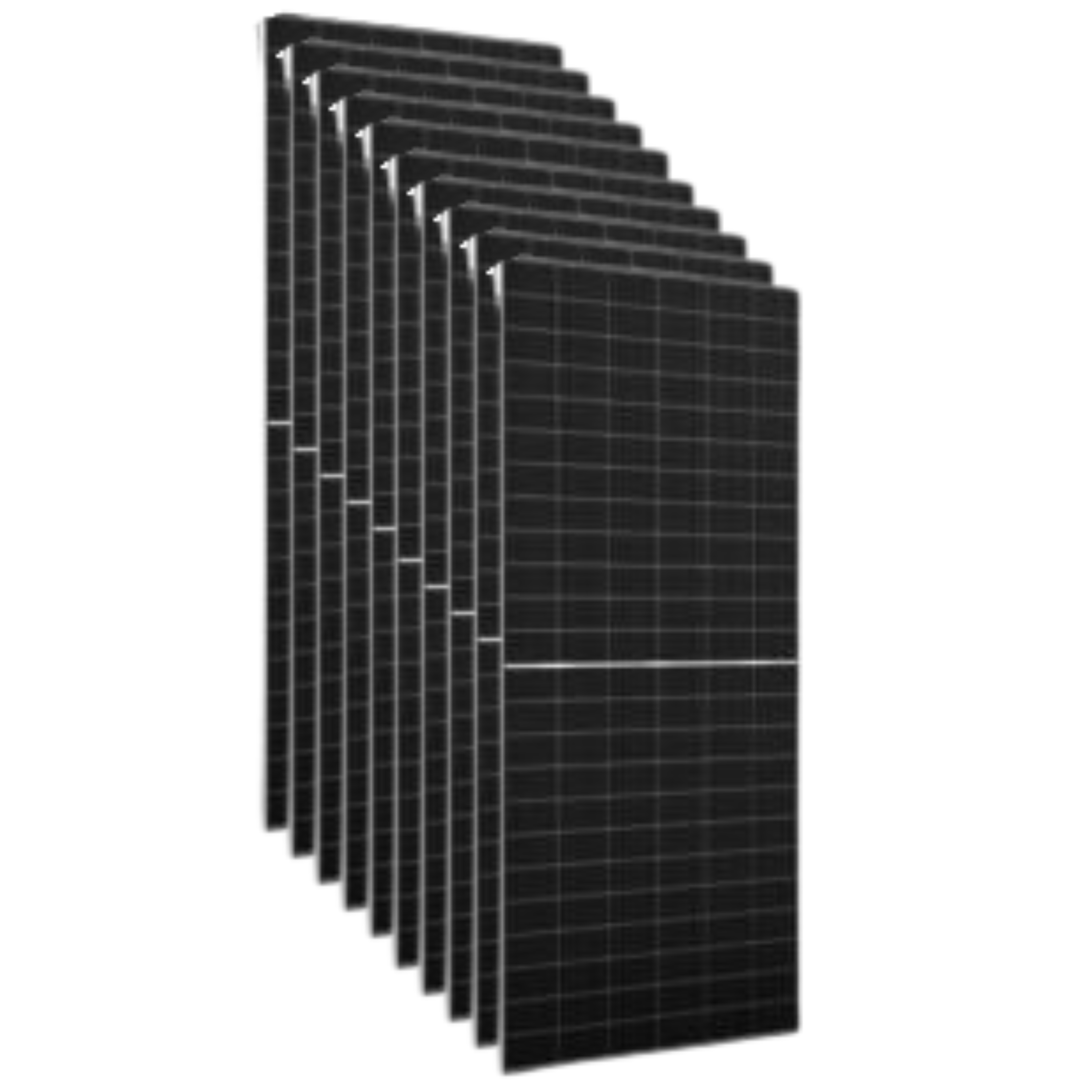 Pack 10 Paneles Solares Bifaciales 600W N-Type Monocristalinos 30mm Tensite