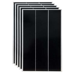 Pack 5 unidades Paneles Solares Monocristalinos 200W 12V Solarfam