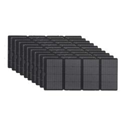 Pack 10 Unidades Placas Solares Portátiles 220W 12V Ecoflow