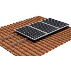 Estructura Coplanar Teja Full Black 5 Paneles 2350mm BetFast