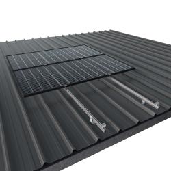 Estructura Coplanar Para 3 Paneles Solares 03V3 M8 A