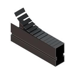 Cubre Perfil Negro Black End Sunfer