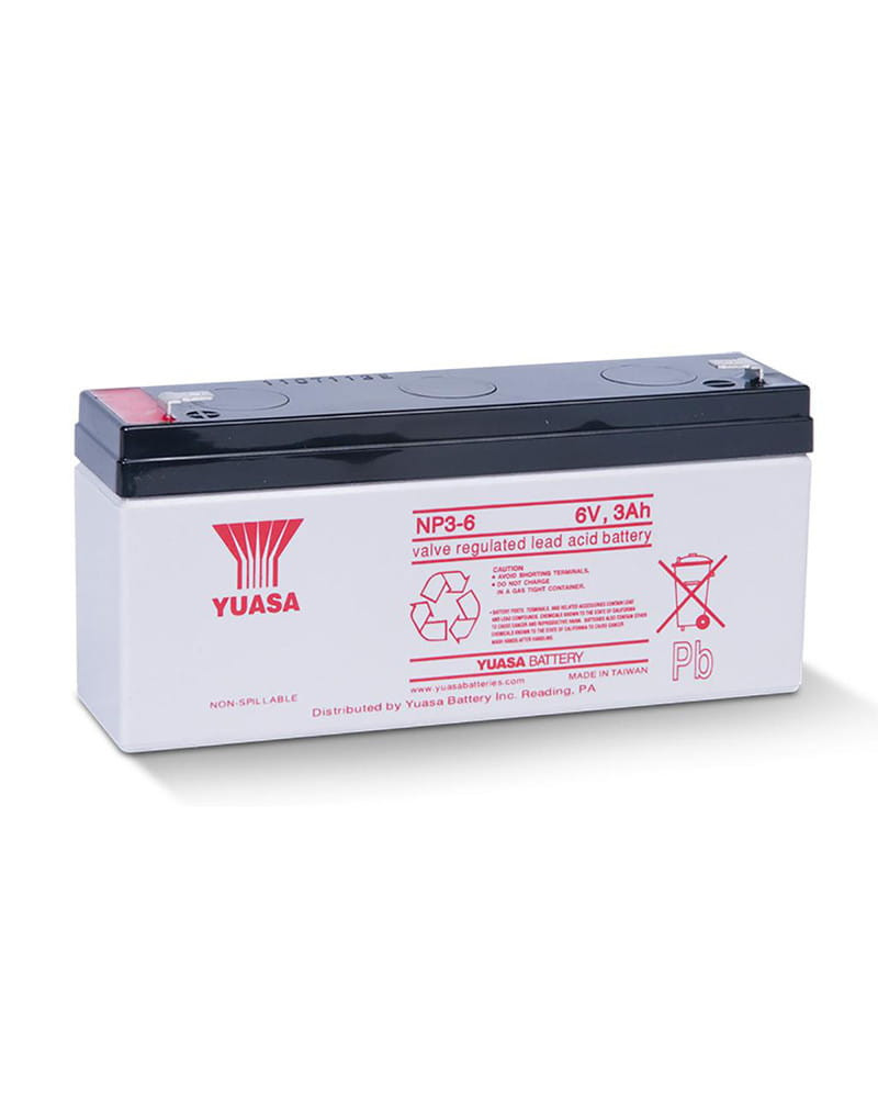 Batería Yuasa NP3-6 6V 3Ah
