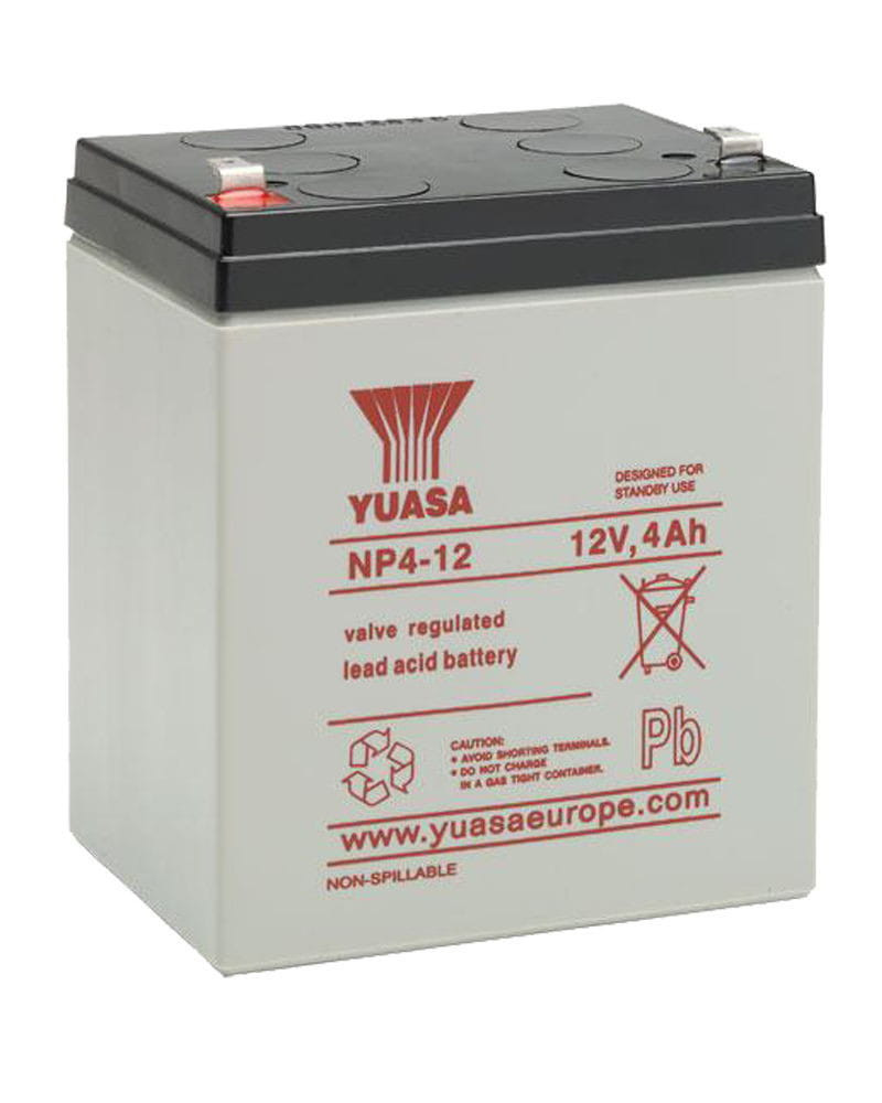 Bater&iacute;a Yuasa NP4-12 12V 4Ah