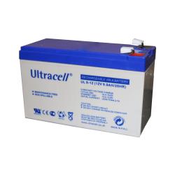 Batería AGM 12V 9Ah Ultracell UL-9-12