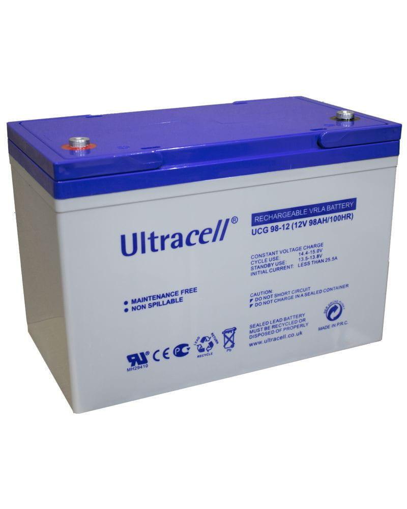 Batería para Placas Solares GEL 12V 98Ah Ultracell UCG-98-12