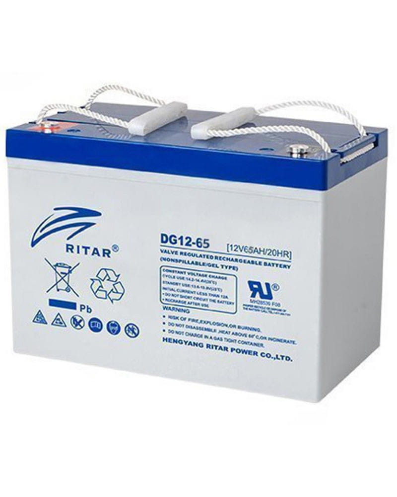 Batería GEL DG12-65 Ritar 70Ah C100