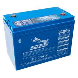 Batería 6v AGM Solar 200Ah C20 Monobloc Fullriver DC200-6