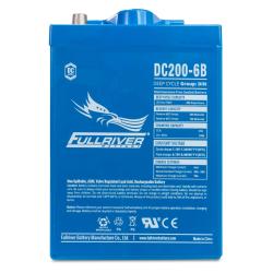 Batería 6v AGM Solar 200Ah C20 Monobloc Fullriver DC200-6B