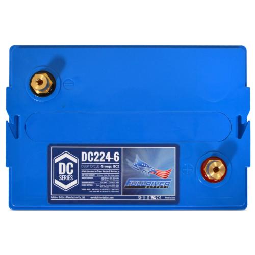 Comprar Batería 6v AGM Solar 224Ah C20 Monobloc Fullriver DC224-6
