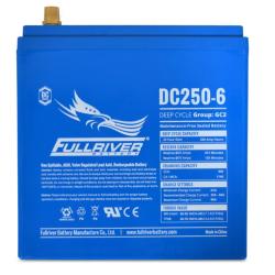 Batería AGM 250Ah Solar 6V C20 Monobloc Fullriver DC250-6