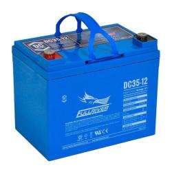Batería Solar AGM 35Ah 12V C20 Monobloc Fullriver DC35-12A