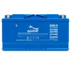 Batería AGM 80Ah Solar 12V C20 Monobloc Fullriver DC80-12