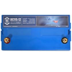 Batería AGM 115Ah Solar 12V C20 Monobloc Fullriver DC115-12B