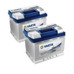 Pack 2 uds. de Batería EFB Coche Start Stop 12V 52Ah VARTA