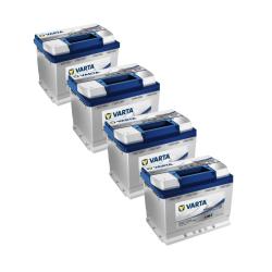 Pack 4 uds. de Batería EFB Coche Start Stop 12V 52Ah VARTA