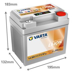 Batería de Litio 12.8v 50Ah C20h VARTA