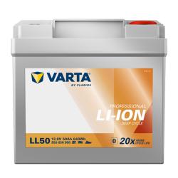 Batería de Litio 12.8v 50Ah C20h VARTA