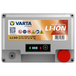 Batería de Litio 12.8v 50Ah C20h VARTA