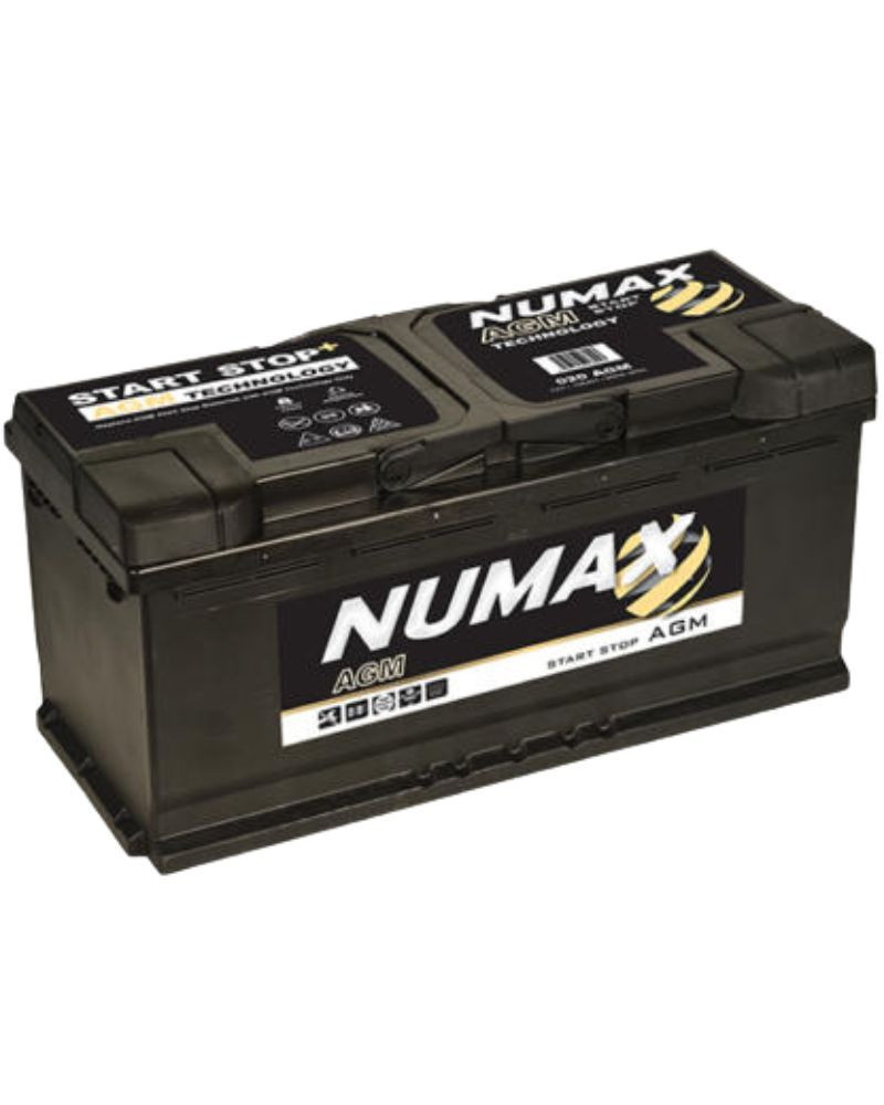Batería Coche AGM 105Ah 12V Numax