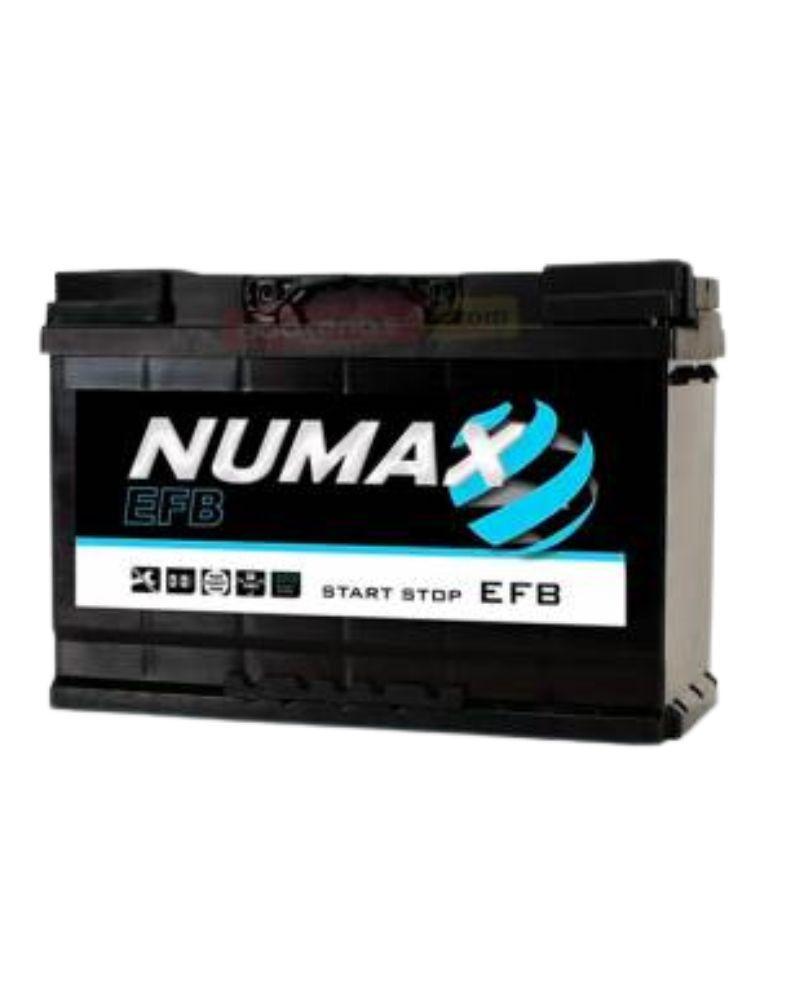 Batería EFB 60Ah 12V Coche Start Stop Numax