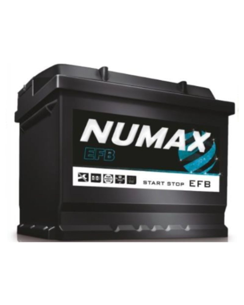 Batería EFB Start Stop 75Ah 12V Numax