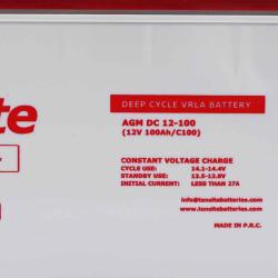 Batería AGM 12V 100Ah Tensite