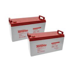 Pack 2 unidades Baterías Solares GEL 12V 150Ah Tensite