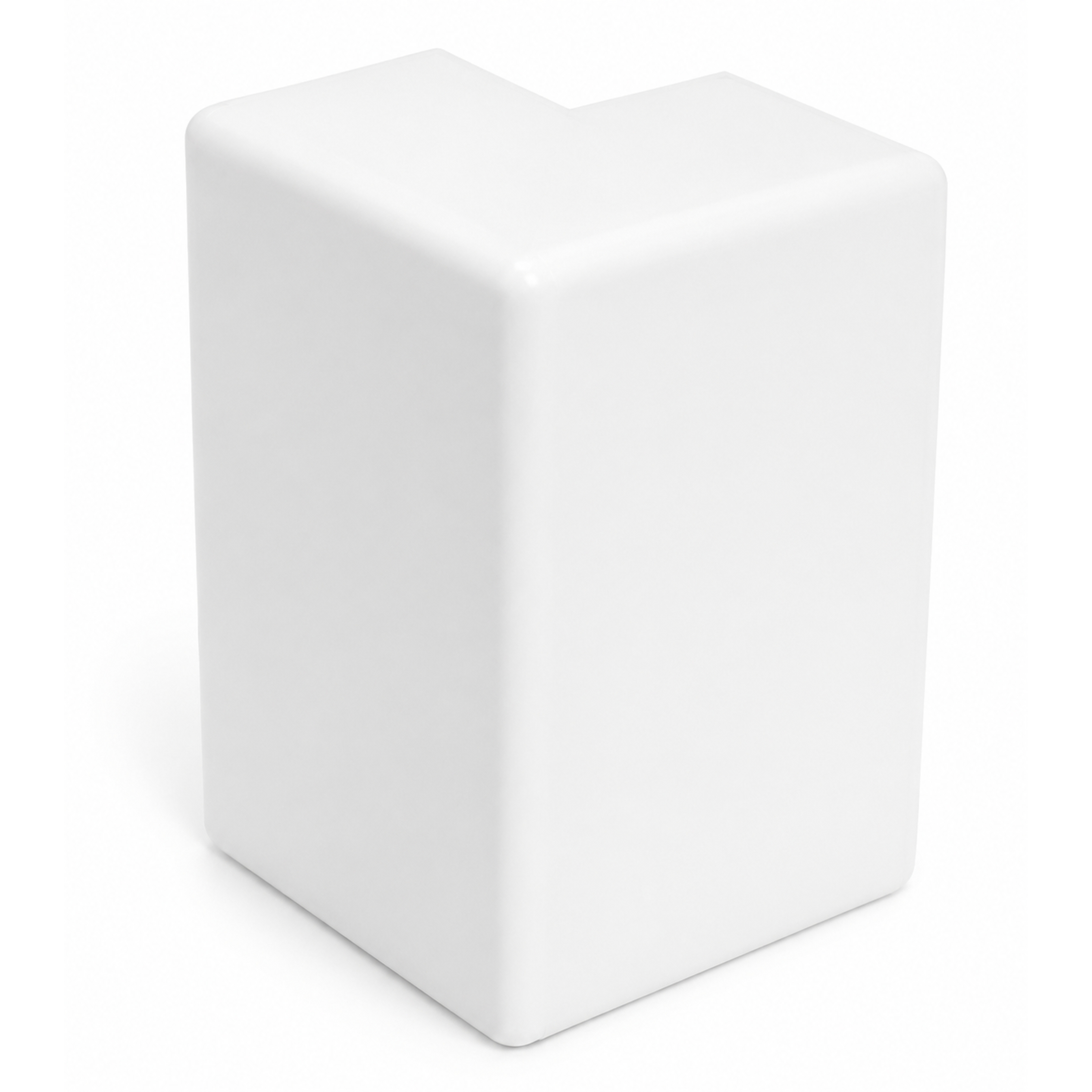 Curva exterior blanca 40×40 Gaestopas GT248EBEU