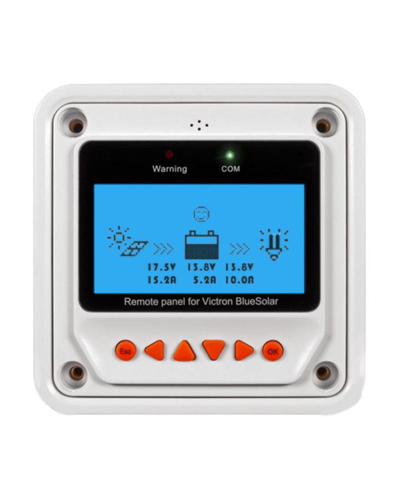 Display Regulador Victron Blue Solar PWM Pro