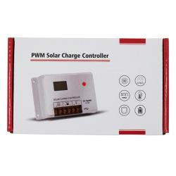 Regulador Solar PWM 30A 12/24V LCD