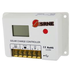 Regulador Solar PWM 30A 12/24V LCD