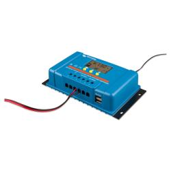 Regulador PWM BlueSolar 12/24V 20A LCD USB Victron