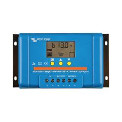 Regulador PWM BlueSolar 48V 30A LCD USB Victron