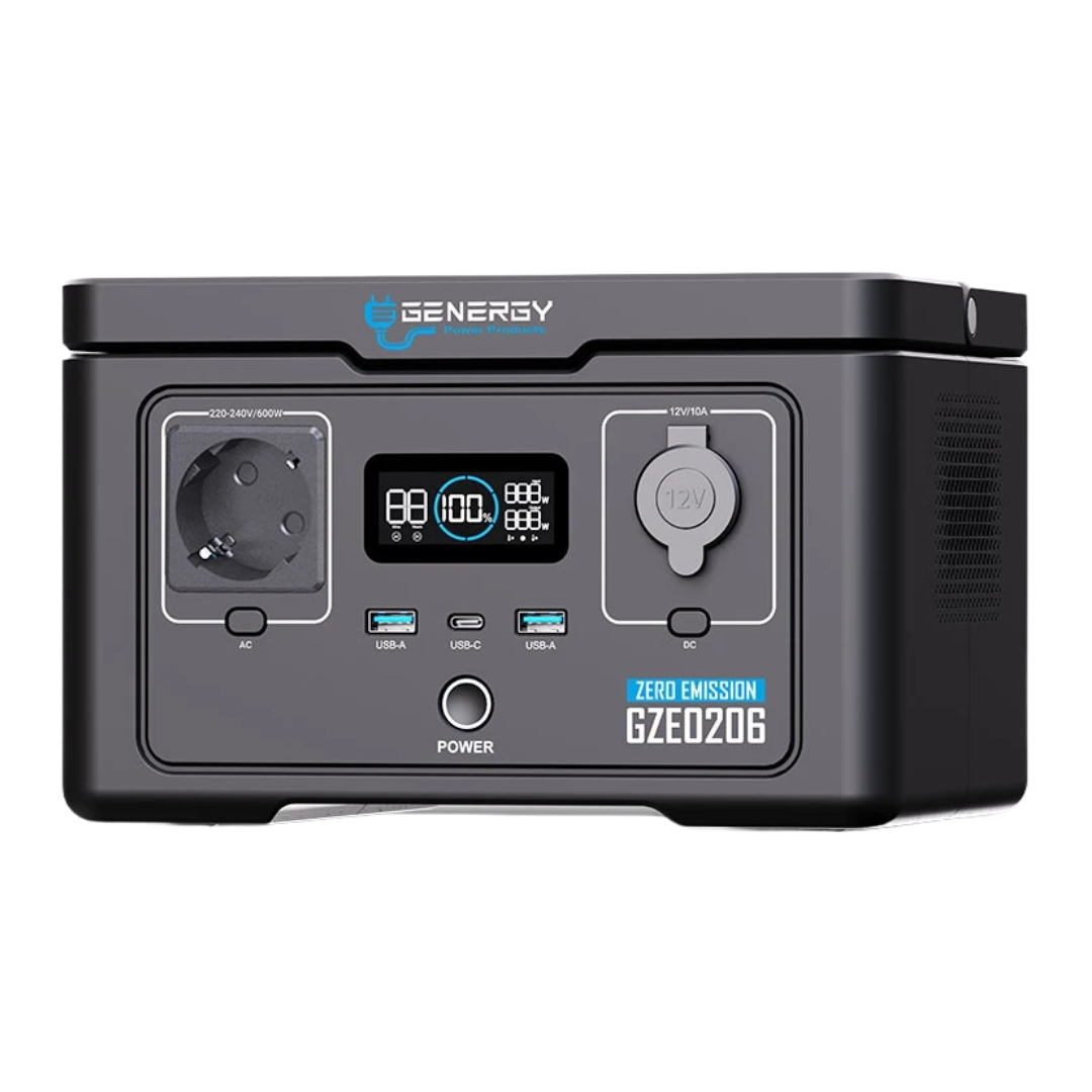 Estación de Energía Portátil 600W 256Wh Genergy GZE-0206C