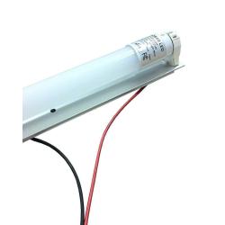 Tubo LED 12V 9W 60cm + Regleta Portatubo T8